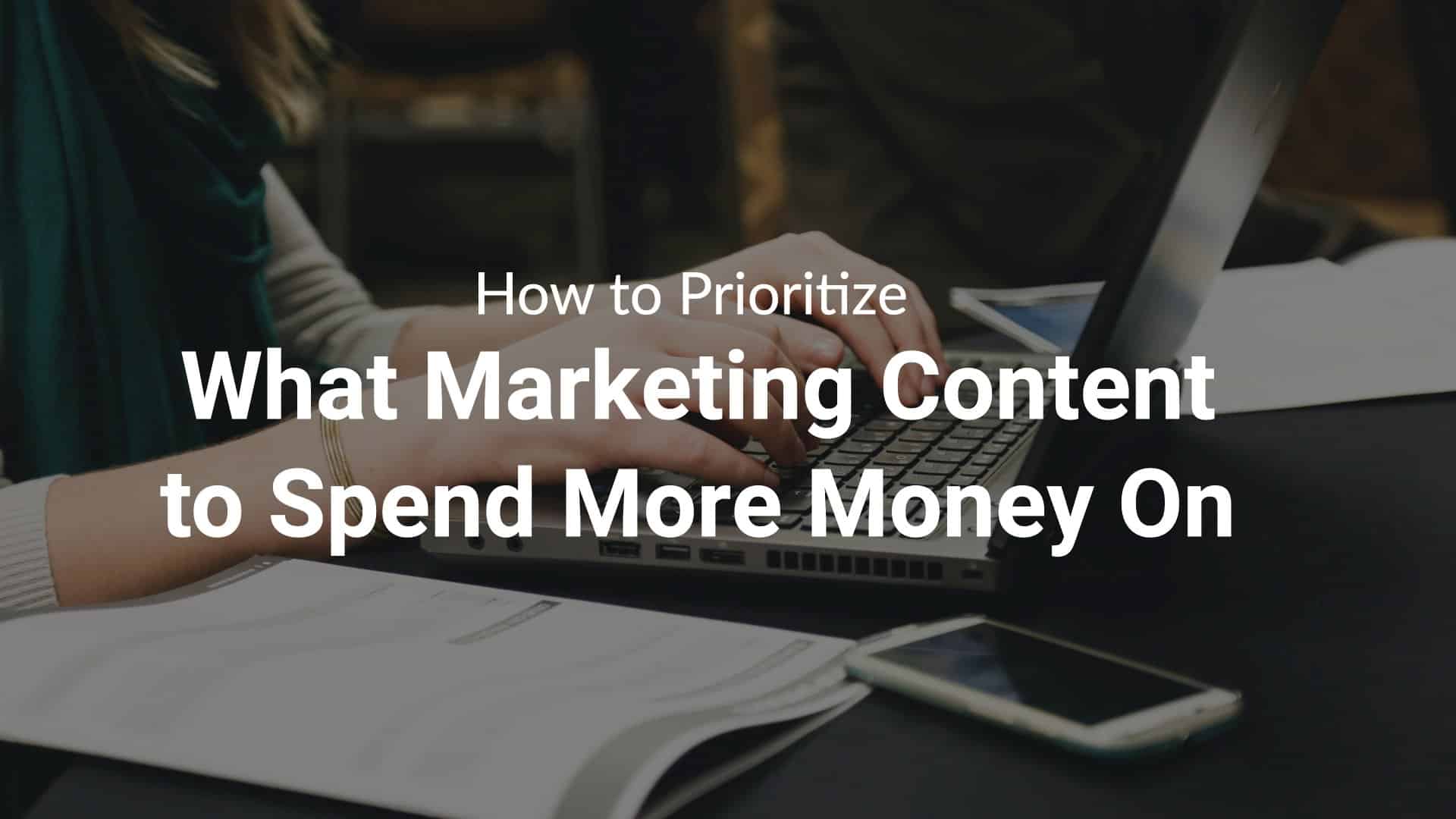 content marketing budget
